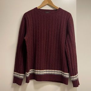 A.P.C. 100% Wool Men Sweater
